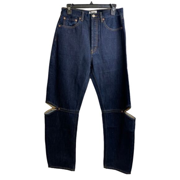 NEW! STILL HERE Cowgirl high rise straight jeans SIZE-30